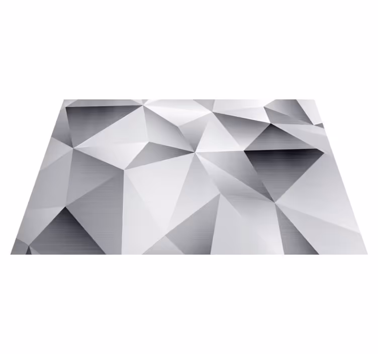 Tovaglietta americana moderna motivo geometrico metallico - TenStickers