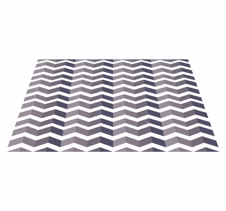Tovaglietta americana design a zig zag - TenStickers