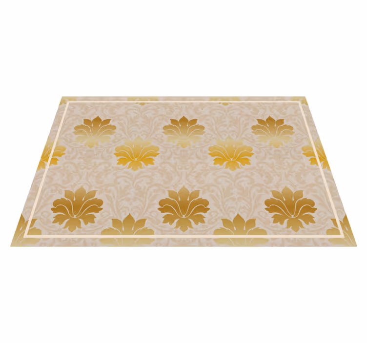 Tovaglietta americana sfondo floreale elegante - TenStickers