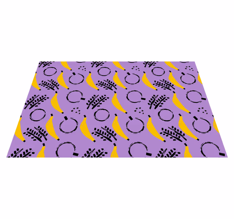 Tovaglietta americana originale motivo banana - TenStickers