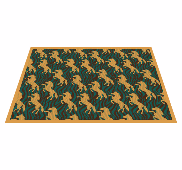 Tovaglietta americana originale motivo unicorno audace - TenStickers
