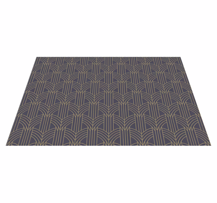 Tovaglietta americana elemento geometrico elegante - TenStickers