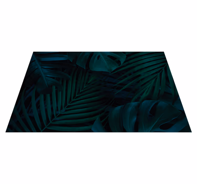 Tovaglietta americana fascino foglia tropicale - TenStickers