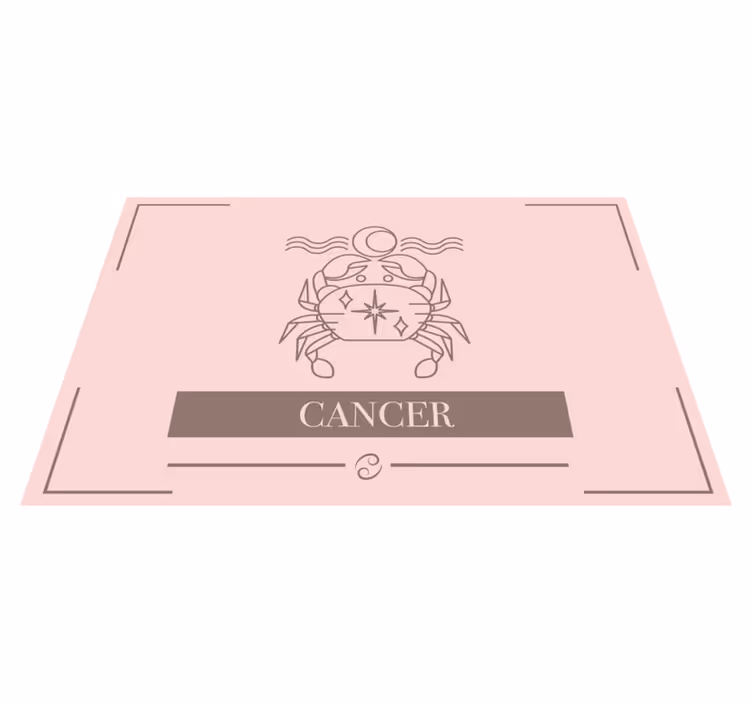 Tovaglietta segno zodiacale cancro - TenStickers