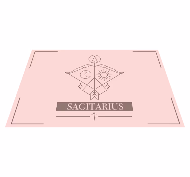 Tovaglietta americana con sagittario - TenStickers