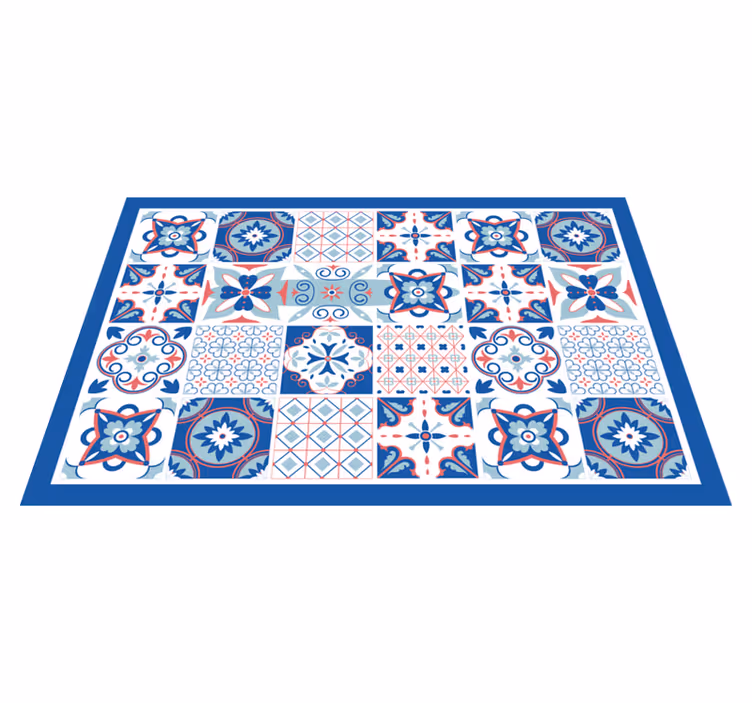 Tovaglietta americana motivo a piastrelle intricate - TenStickers