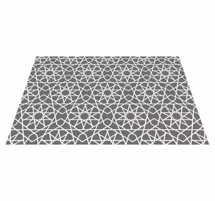 Tovaglietta americana motivo geometrico rettangolare - TenStickers