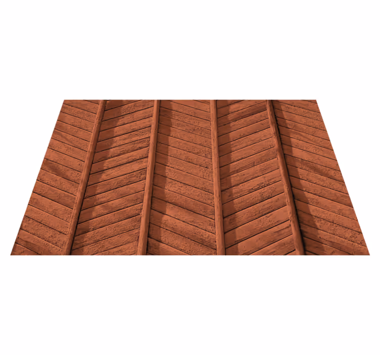 Tovaglietta americana motivo legno a spina di pesce - TenStickers