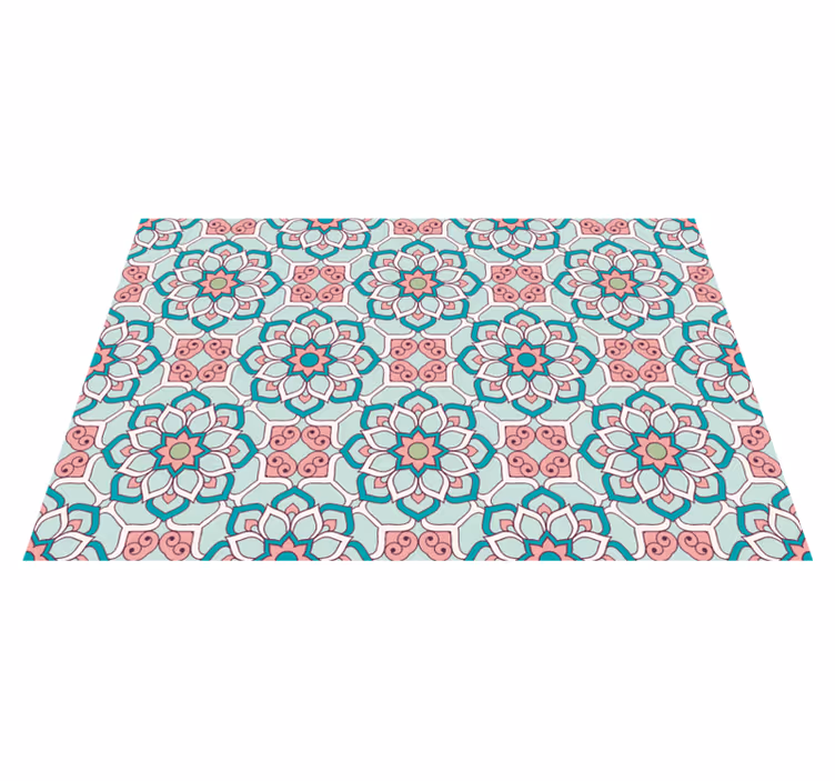 Tovaglietta americana originale stile illustrazione floreale - TenStickers