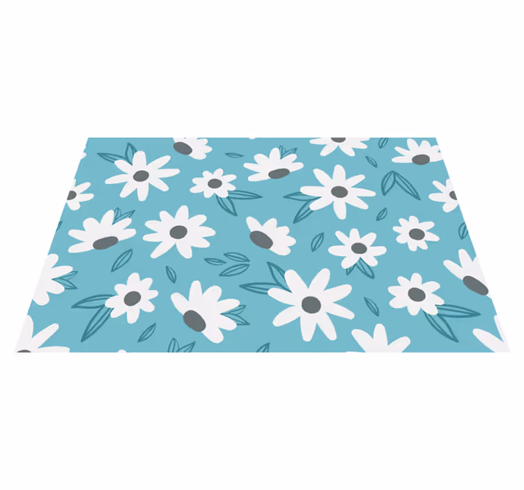 Tovaglietta americana originale copritavolo floreale - TenStickers
