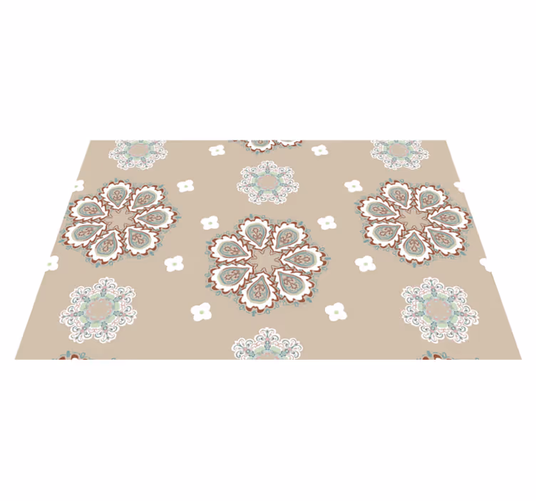 Tovaglietta americana motivi floreali eleganti - TenStickers