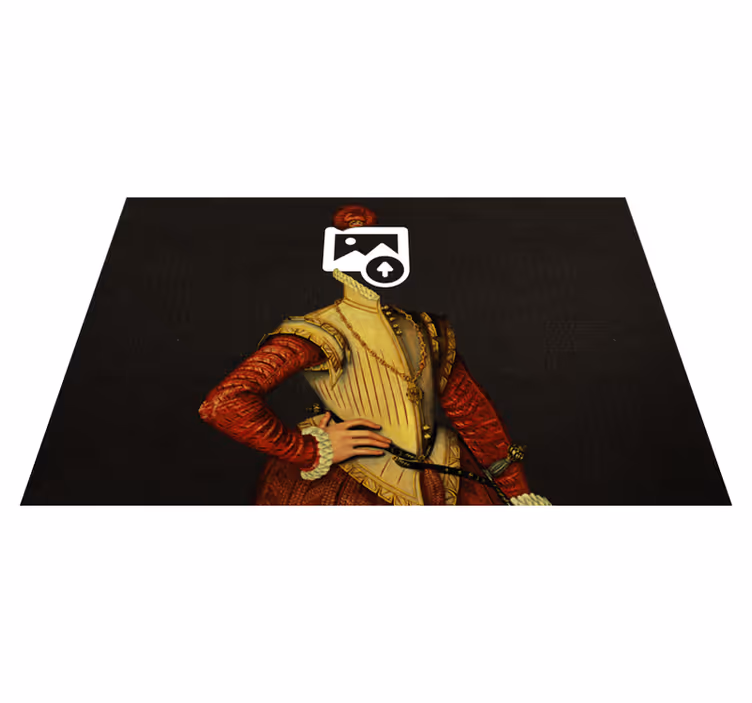 Tovaglietta americana cane aristocratico - TenStickers