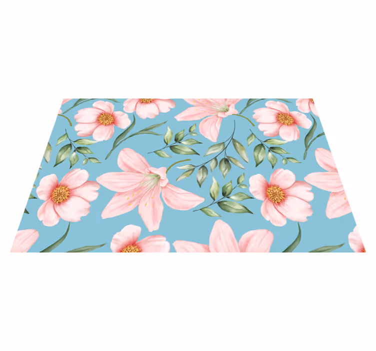 Tovaglietta rettangolare vintage romantica - TenStickers