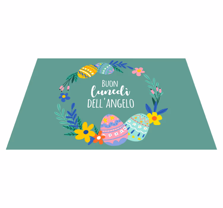 Tovaglietta rettangolare lunedi dell'angelo - TenStickers
