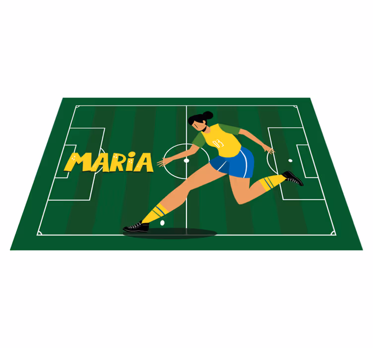 Tovaglietta in pvc con nome personalizzabile - TenStickers