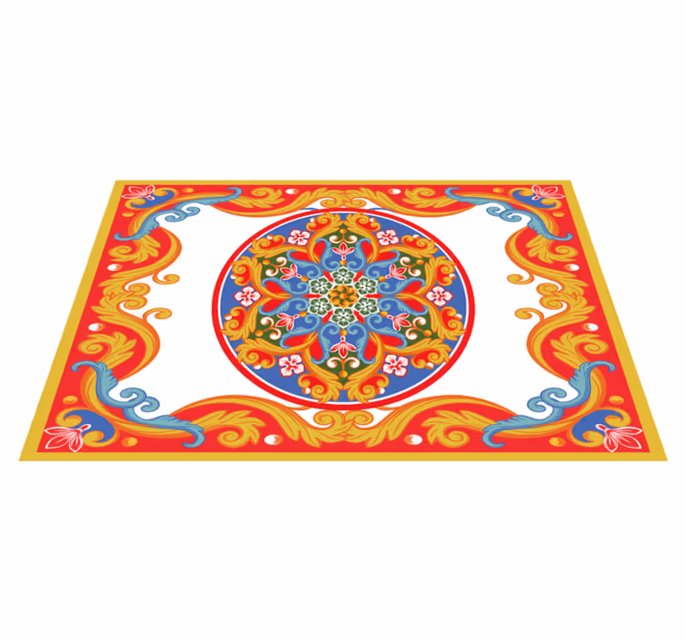 Tovagliette colorate in stile floreale - TenStickers