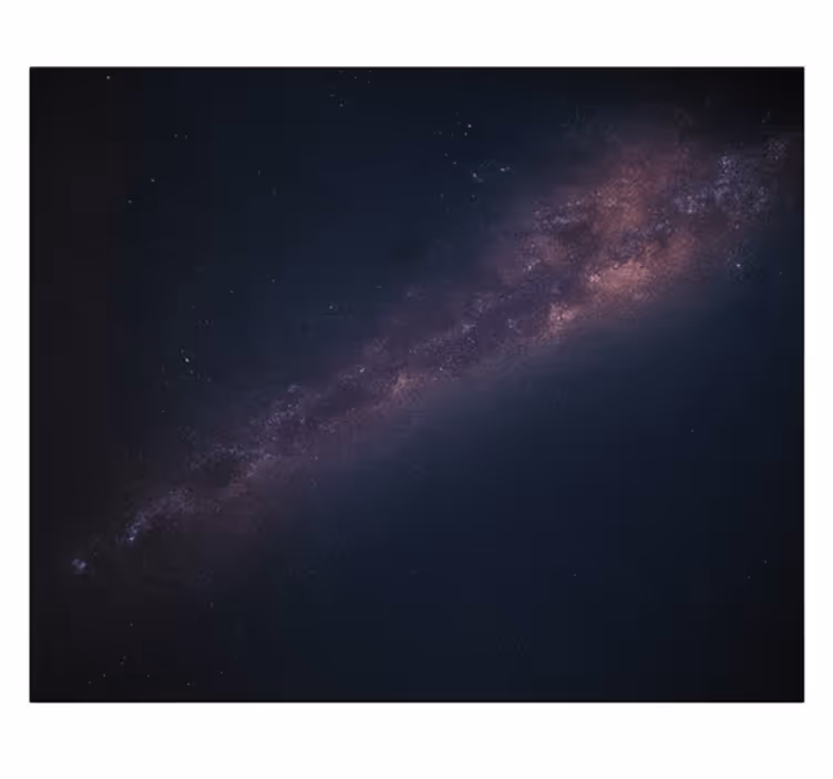 Fotomurale cameretta ragazzi galassia con stelle - TenStickers