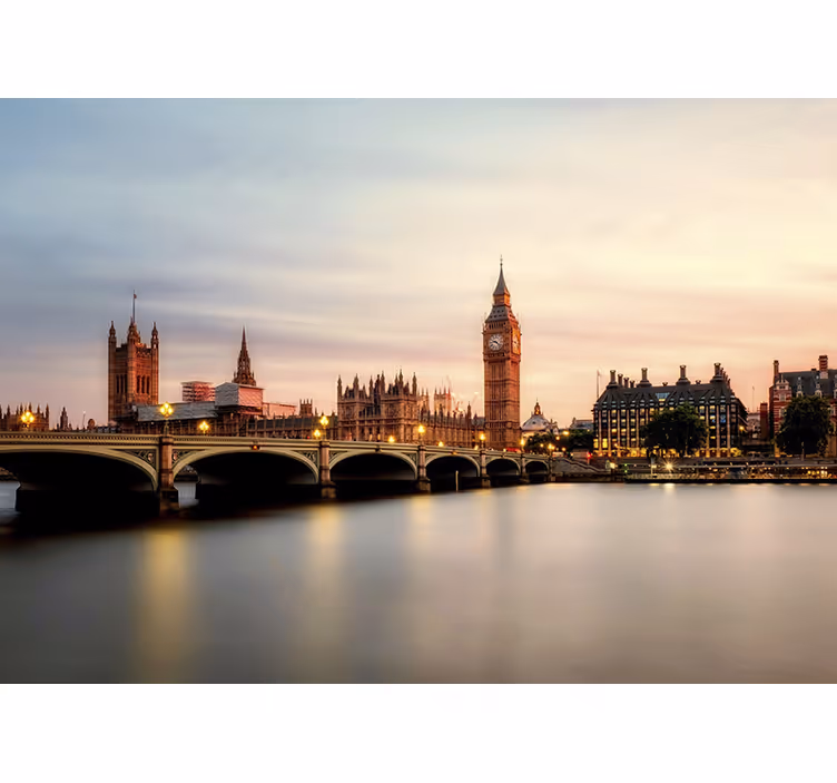 Fotomurale città Londra Big Ben - TenStickers