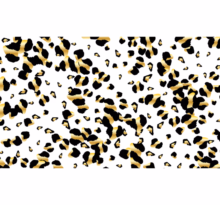 Fotomurale africano design pelle di leopardo - TenStickers
