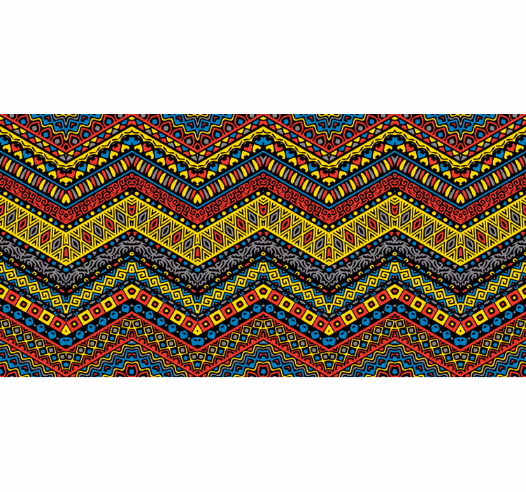 Fotomurale africano tribale colorato - TenStickers