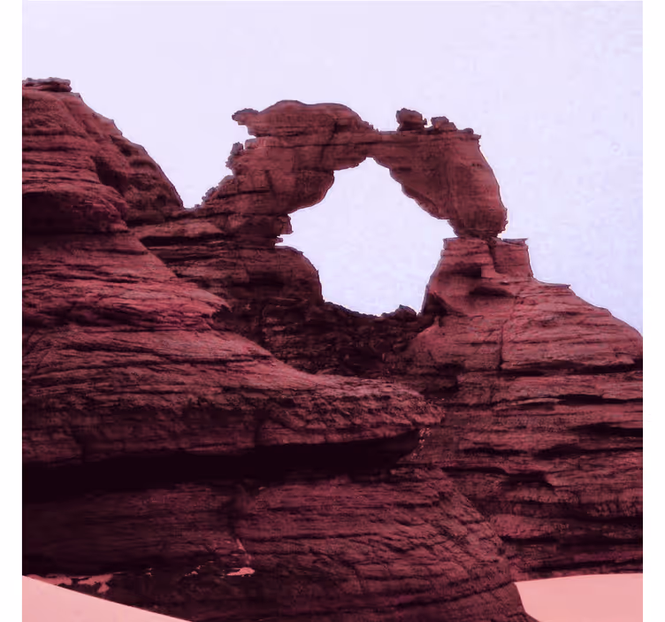 Fotomurale deserto fotografia estetica di arenaria - TenStickers