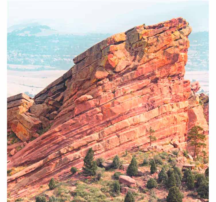 Fotomurale deserto fotografia estetica di rocce - TenStickers