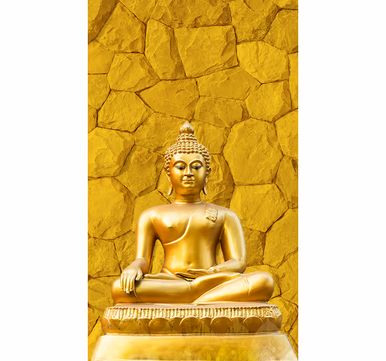 Fotomurali buda buddha d'oro - TenStickers