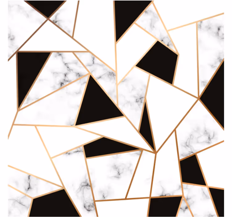 Fotomurale per cucina texture elegante in bianco e nero - TenStickers