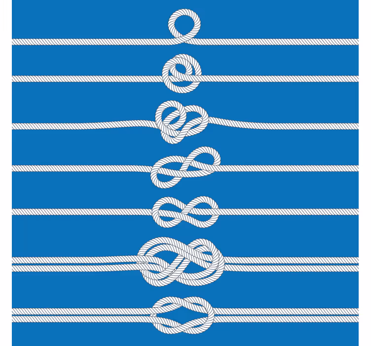 Fotomurale blu nudi marini - TenStickers