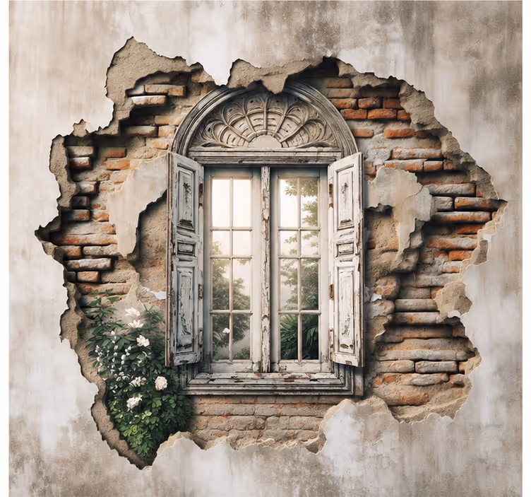 Carta da parati 3d realistica - TenStickers