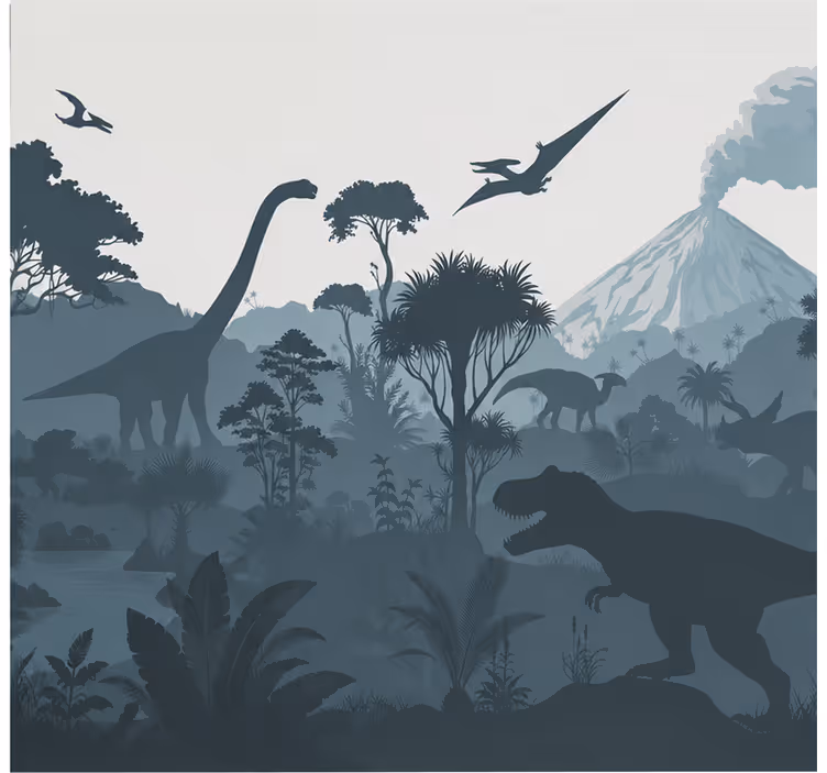 Carta da parati foresta animali - TenStickers