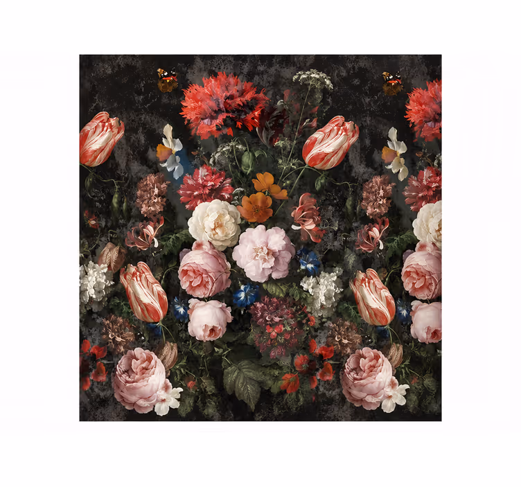 Carta da parati natura fiori - TenStickers