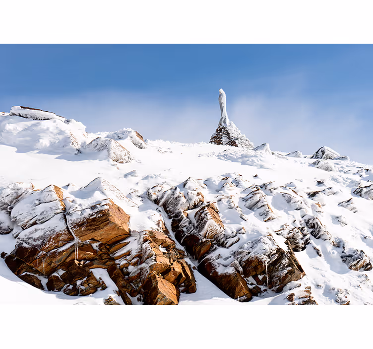 bellissimo fotomurale 3D montagna Sierra Nevada - TenStickers