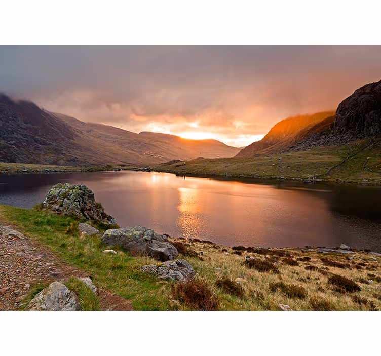 Fotomurale paesaggio Parco Nazionale Snowdonia - TenStickers