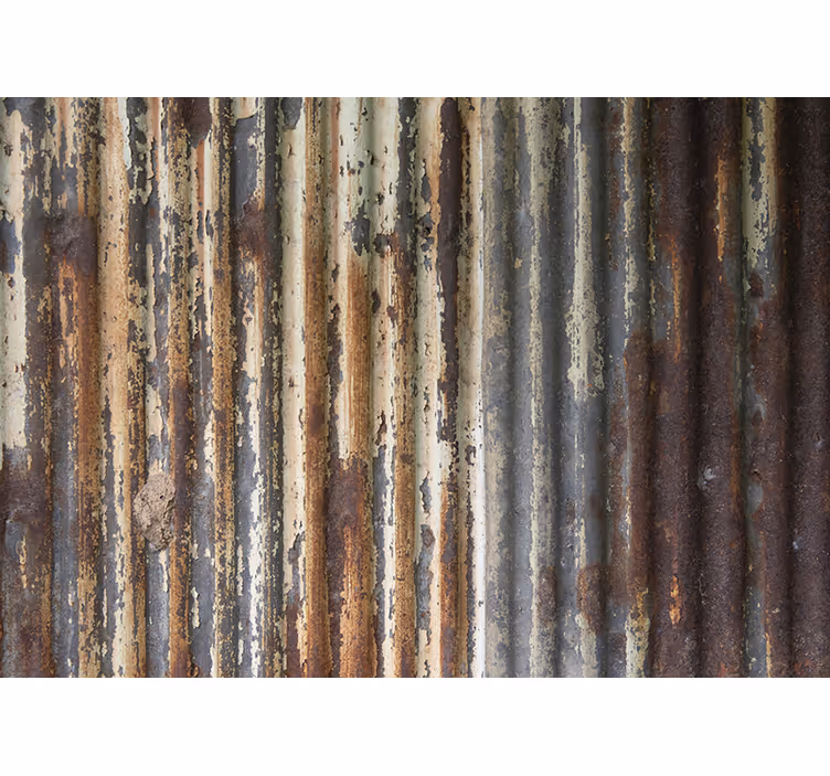 Fotomurale textures eleganza rustica del metallo - TenStickers