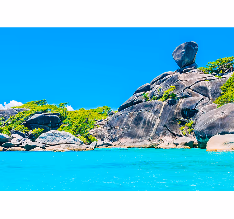 Fotomurale 3d mare della provincia di Phuket - TenStickers