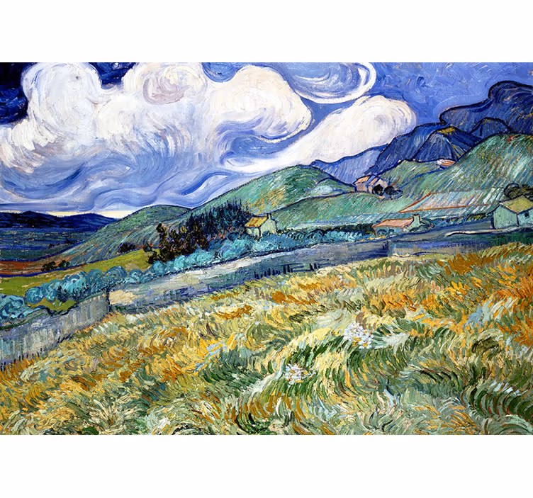 Murale artistico van gogh iris arte classica - TenStickers