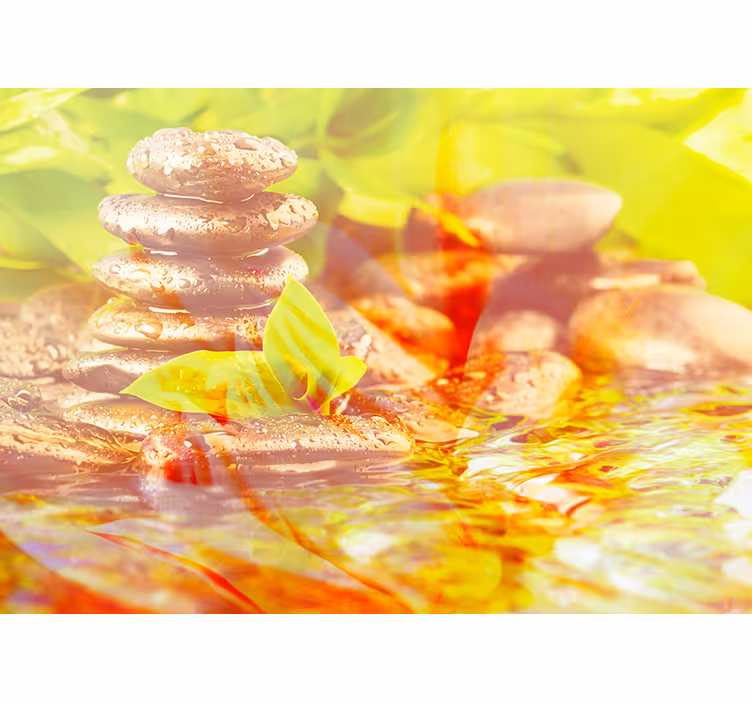 Fotomurale Zen fiori giapponesi - TenStickers