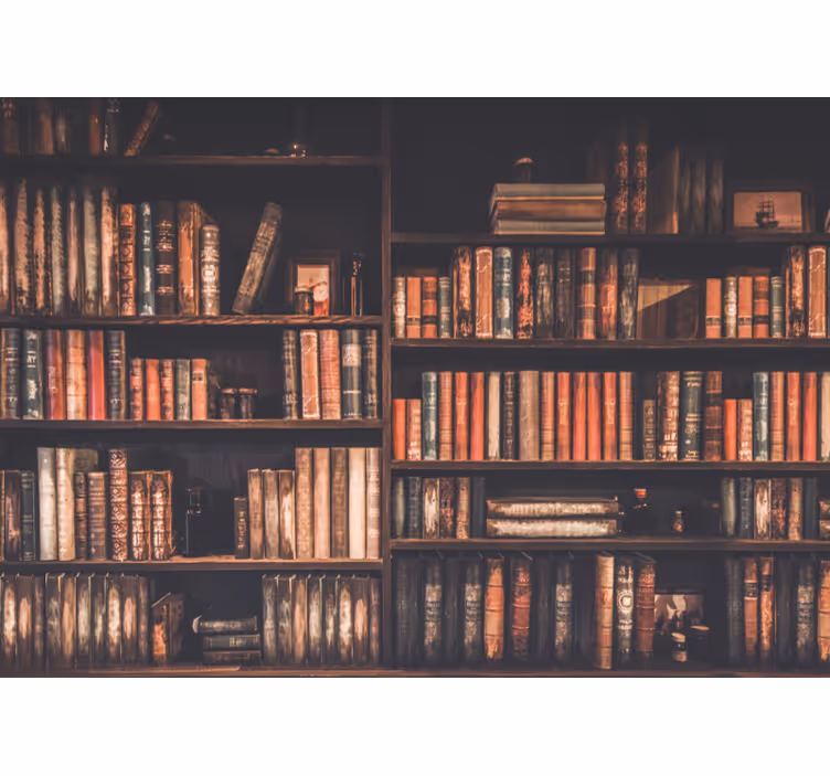 Fotomurale amore collezione libri classici - TenStickers