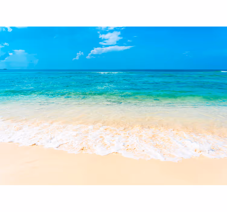 Fotomurale mare Chiare onde dell'oceano - TenStickers