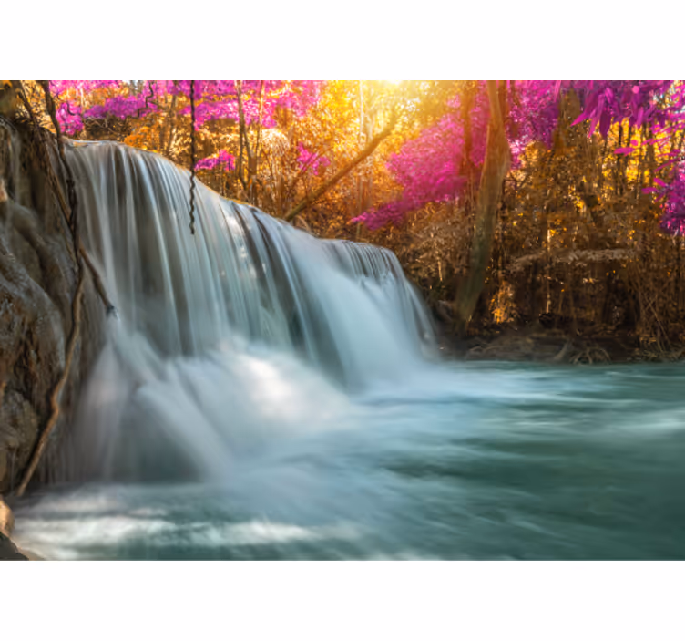 Fotomurali cascate grande cascata stream - TenStickers