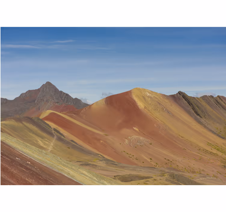Fotomurale montagna maestà delle vette andine - TenStickers