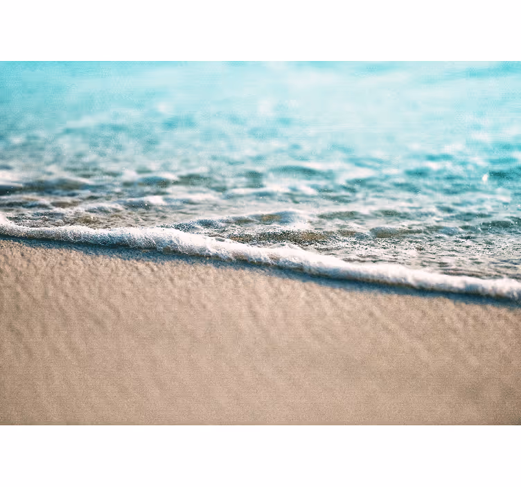 Fotomurale mare onde d'acqua delicate - TenStickers