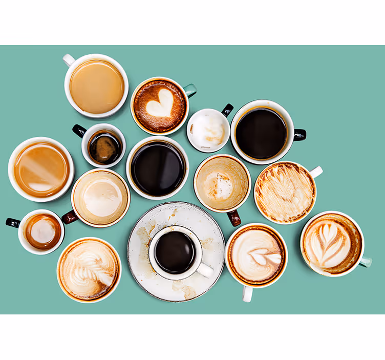 Fotomurali frasi collezione tazze da caffè - TenStickers
