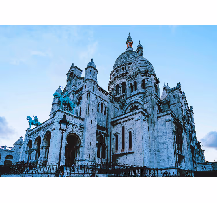 Fotomurale Parigi basilica del sacro cuore - TenStickers