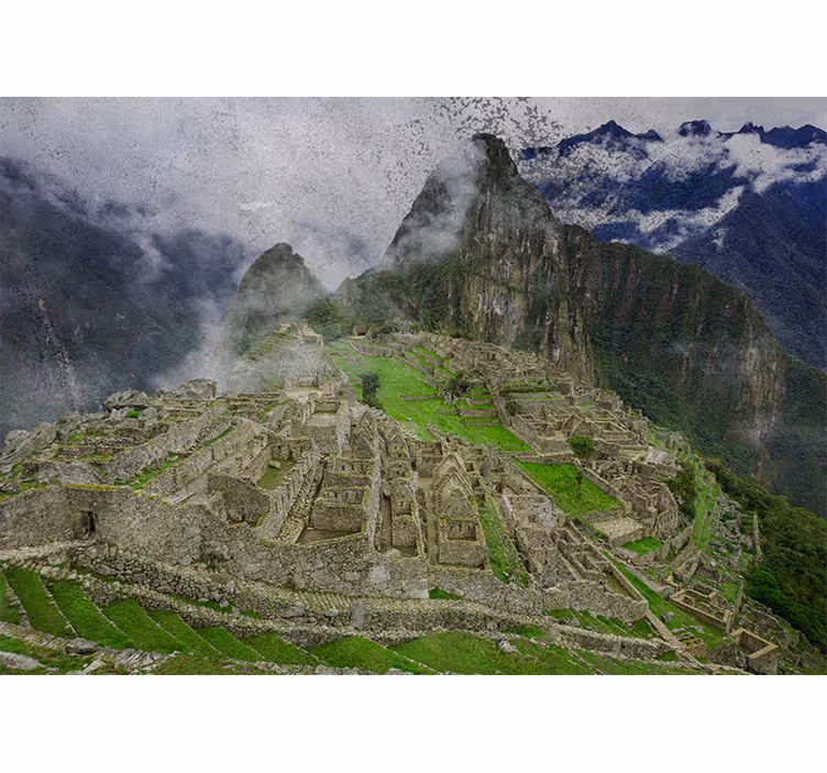 Fotomurale città rovine di machu picchu - TenStickers