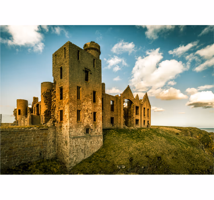 Fotomurale irlanda fortezza di pietra storica - TenStickers