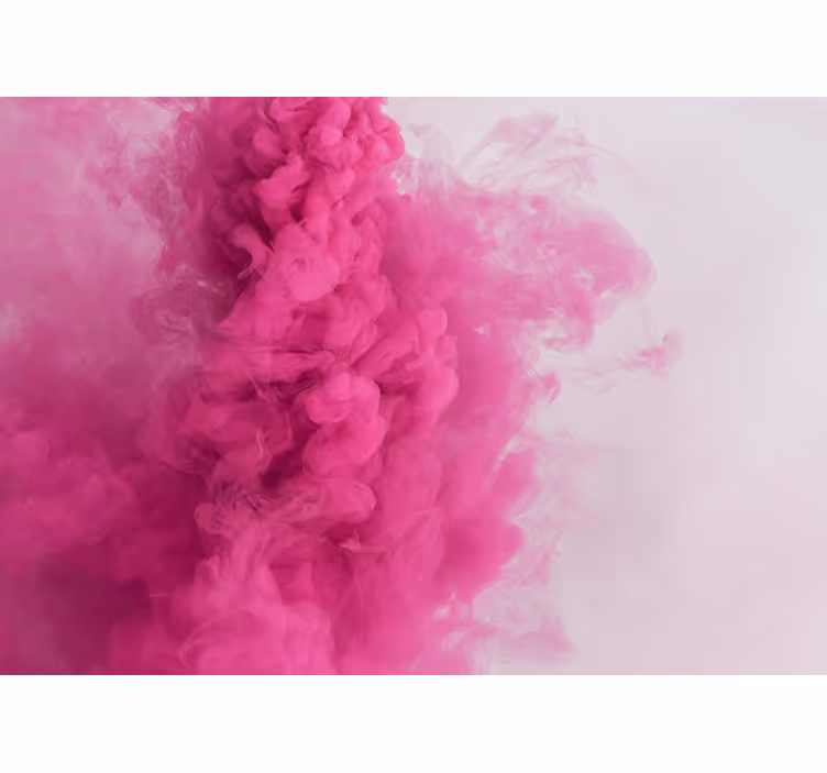 Fotomurale astratto nuvole rosa soffici - TenStickers