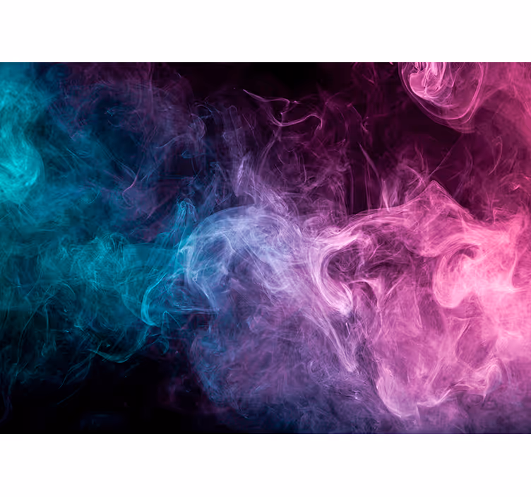 Fotomurale textures motivi di fumo fluttuante - TenStickers