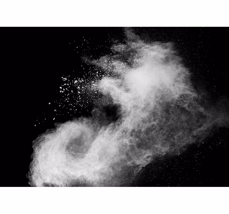 Carta da parati 3d effetto nuvola di fumo - TenStickers